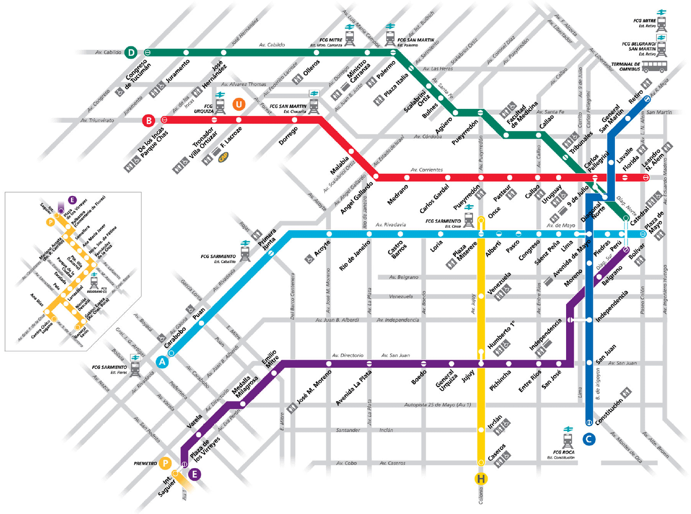 Transporte Público Em Buenos Aires: Como Se Locomover Utilizando O ...